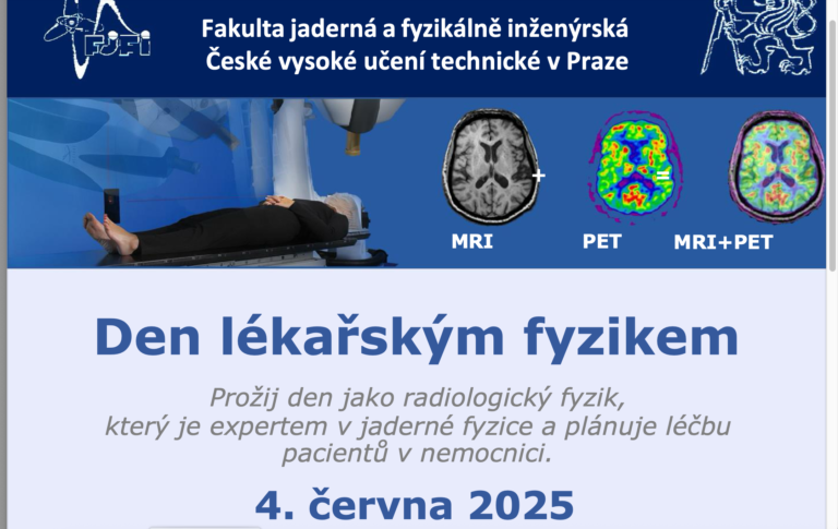 Den lékařským fyzikem