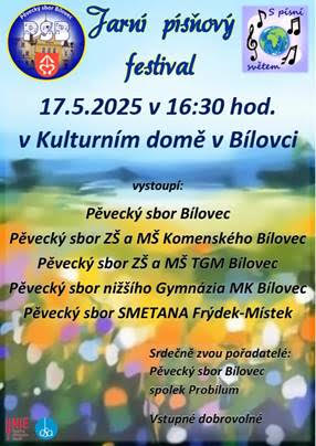 Pozvánka na Jarní písňový festival