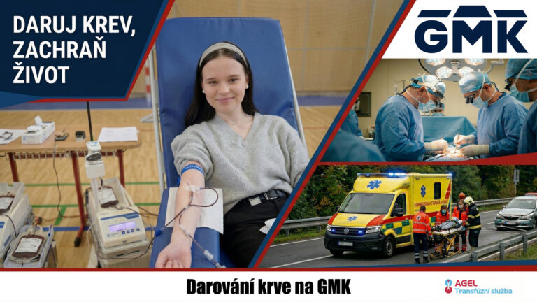 Daruj krev s GMK