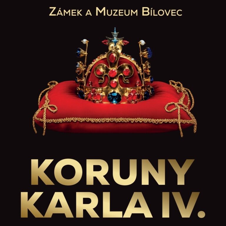 Pozvánka na vernisáž výstavy Koruny Karla IV.