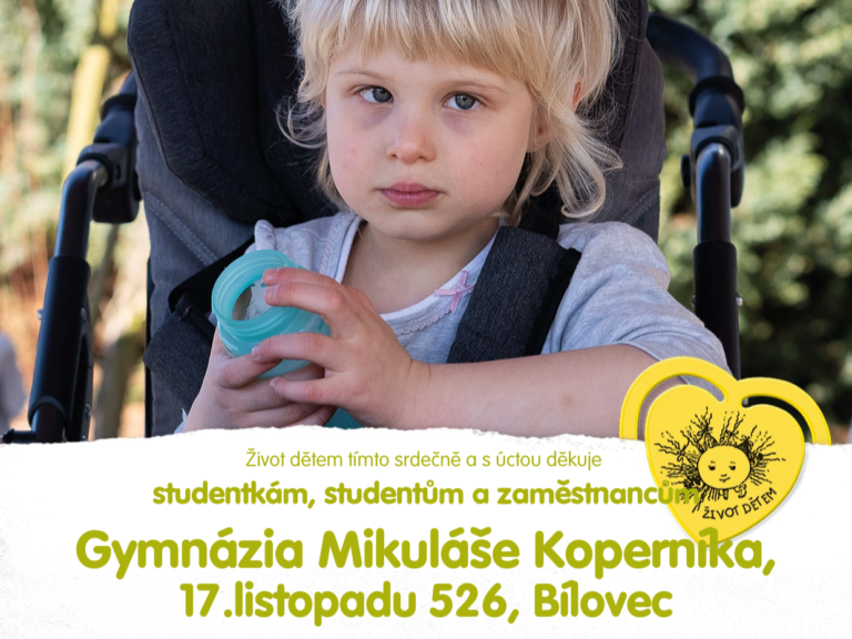 Srdíčkové dny 2026 – poděkování za pomoc